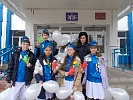 Сотрудники донской Госавтоинспекции рассказывают участникам дорожного движения, как не стать жертвой ДТП