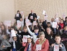 Ростовские школьники получили уведомления о зимних опасностях на дорогах