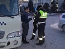 Очередные скрытые проверки соблюдения ПДД водителями пассажирского транспорта прошли в городе Ростове-на-Дону