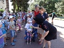 В Ростове-на-Дону инспекторы полка ДПС ГИБДД провели акцию «Первый раз в первый класс!»