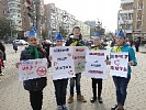 Сотрудники ГИБДД совместно со школьниками провели акцию