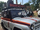 Госавтоинспекция и МЧС призывают жителей Дона соблюдать ПДД с помощью специального автомобиля оповещения 