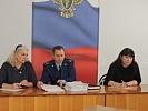 В Прокуратуре г. Шахты провели прием граждан городской прокурор с Уполномоченным по правам ребенка в Ростовской области и представителем Уполномоченного по правам человека