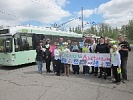 Информация о правилах расчета безопасной дистанции появилась в городском пассажирском транспорте Ростовской области 