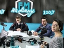 Заместитель начальника УГИБДД ГУ МВД России по Ростовской области выступил в прямом эфире радио «FM-на-Дону»