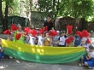 В период летних каникул дошкольники Ростовской области изучают ПДД на свежем воздухе 