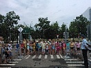 В период летних каникул юные жители сельских районов Ростовской области изучают правила дорожного движения в автогородке