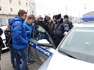 Студенты Ростовского-на-Дону автодорожного колледжа посетили областное Управление ГИБДД