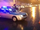 В Ростове-на-Дону сотрудники Госавтоинспекции обеспечили безопасность дорожного движения во время ликвидации последствий обрушения грунта на проезжую часть
