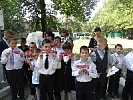 Сотрудники Госавтоинспекции помогают воспитанникам коррекционной школы-интерната Ростова-на-Дону научиться обеспечивать свою безопасность на дороге