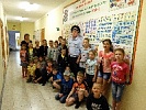 Сотрудники Госавтоинспекции проводят занятия по безопасности дорожного движения в летних пришкольных лагерях
