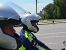 В Ростове-на-Дону прошел автопробег, посвященный юбилею образования службы Госавтоинспекции